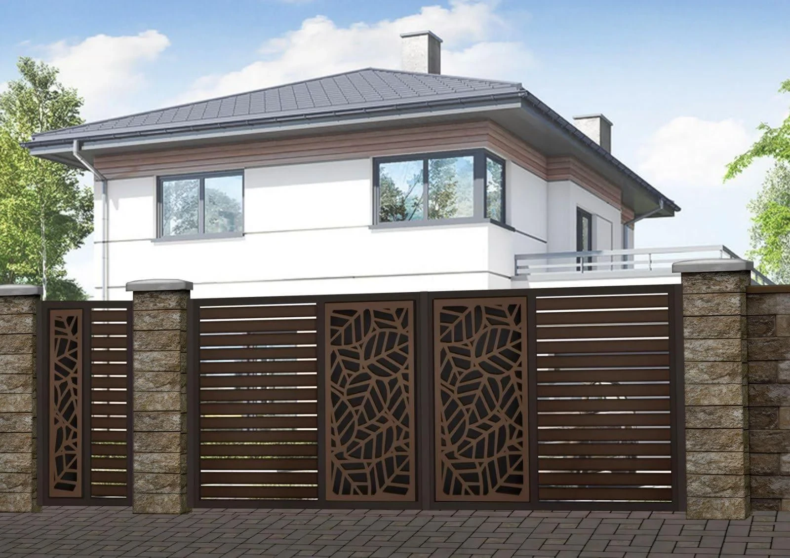 Ворота в'їзні - фото 2