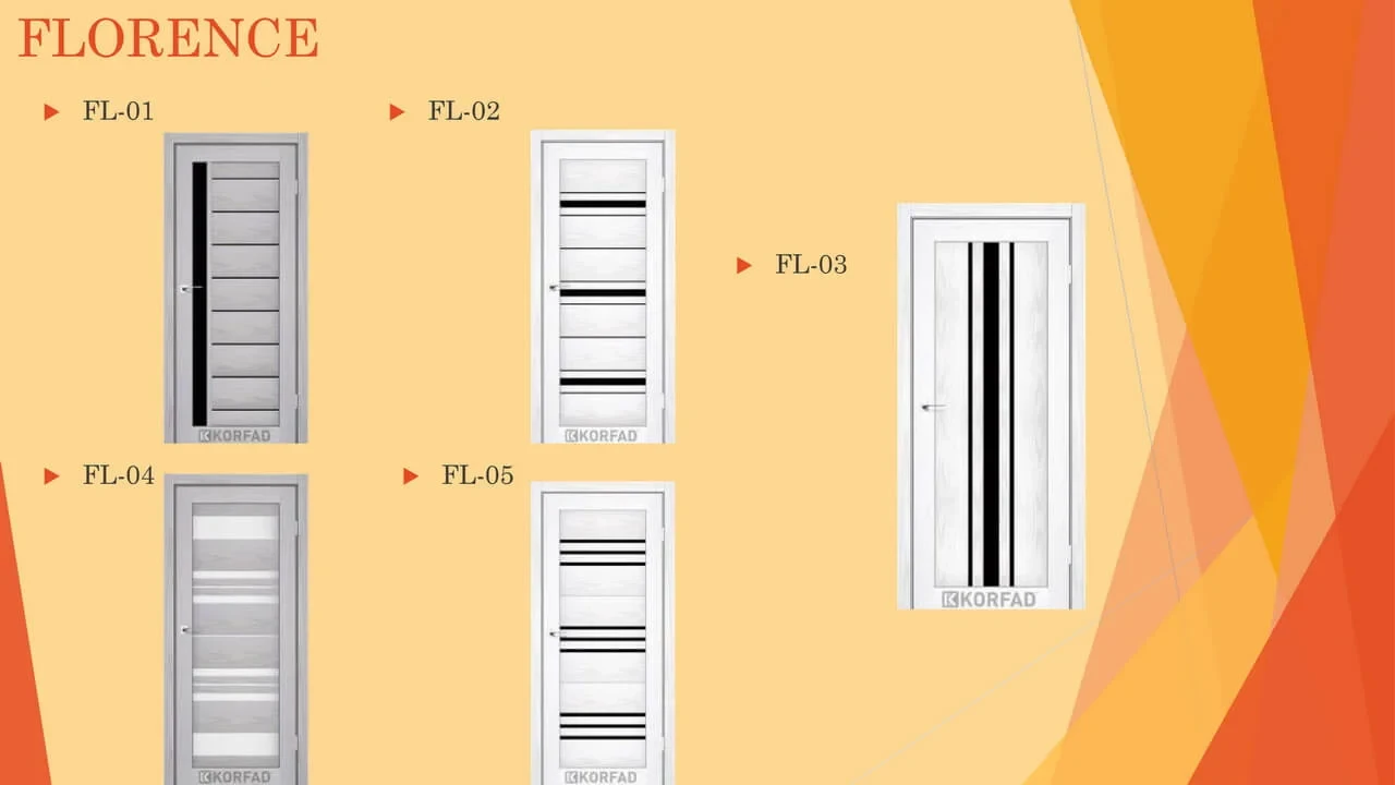 Двері KORFAD - каталог - фото 2
