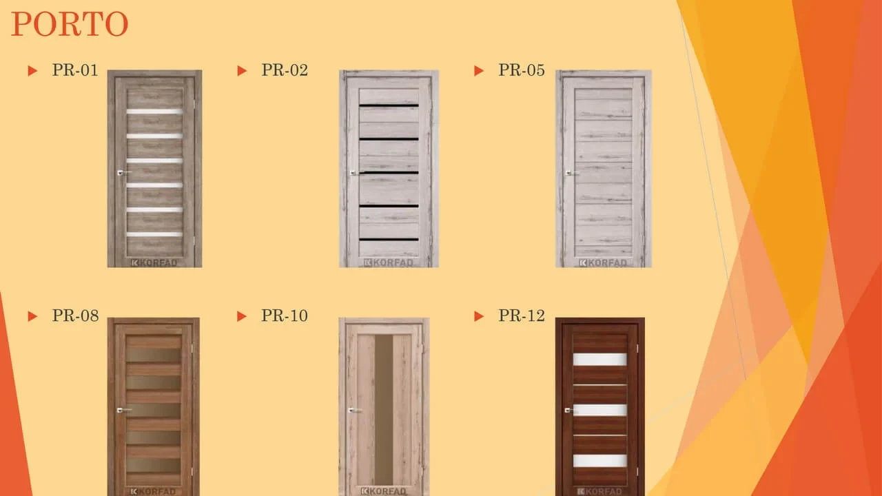 Двері KORFAD - каталог - фото 4