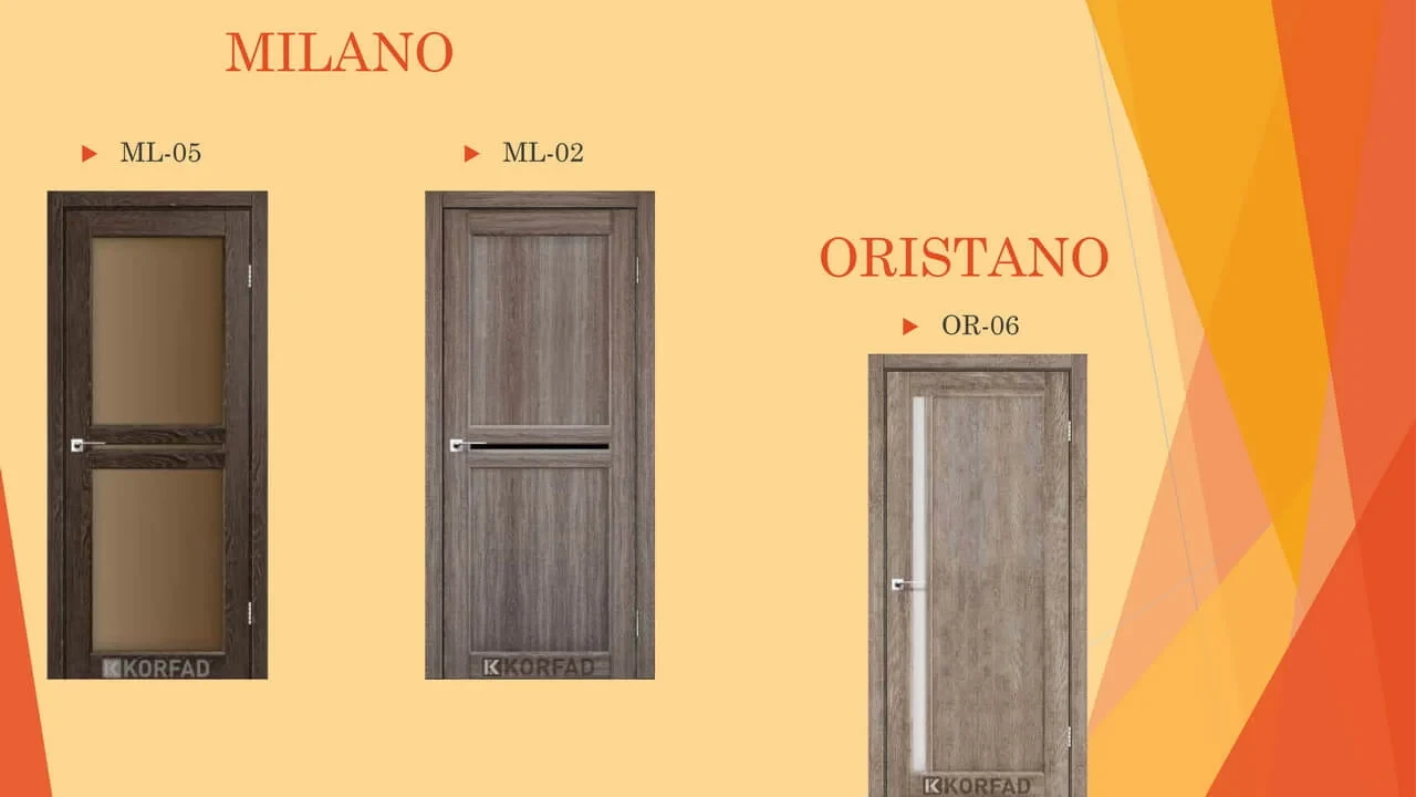 Двері KORFAD - каталог - фото 7