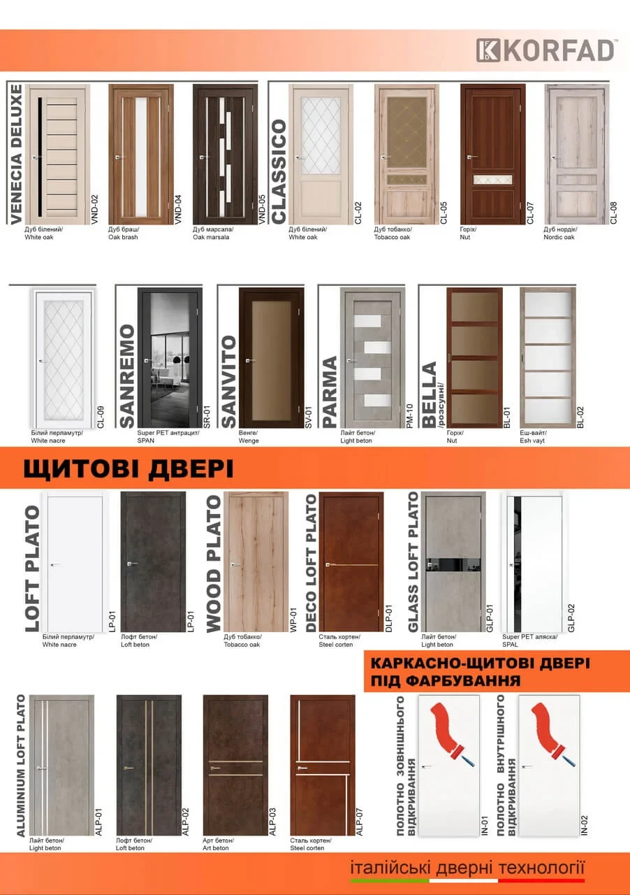 KORFAD Doors - каталог - фото 28