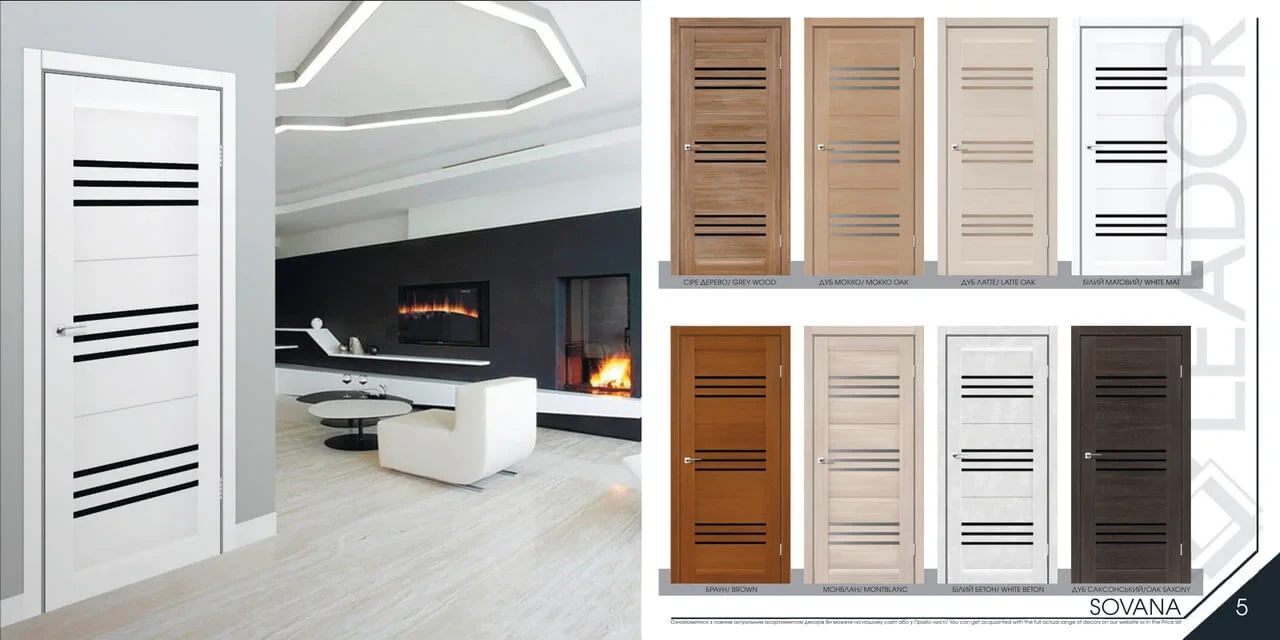 Двері LEADOR - каталог - фото 2